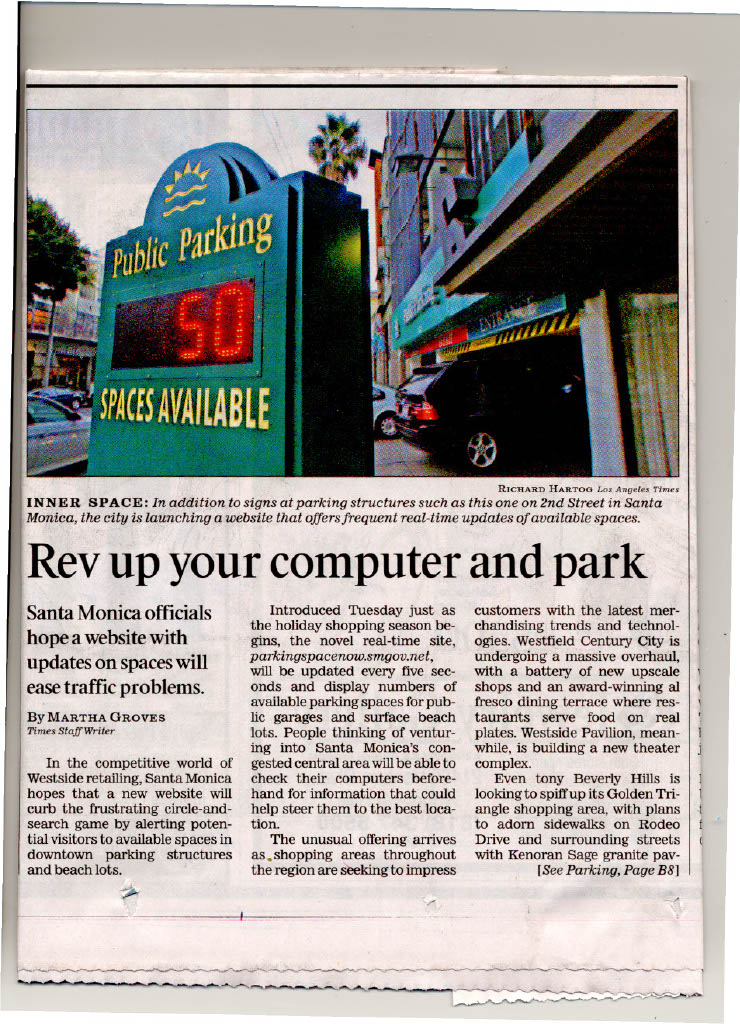 LA Times Feature